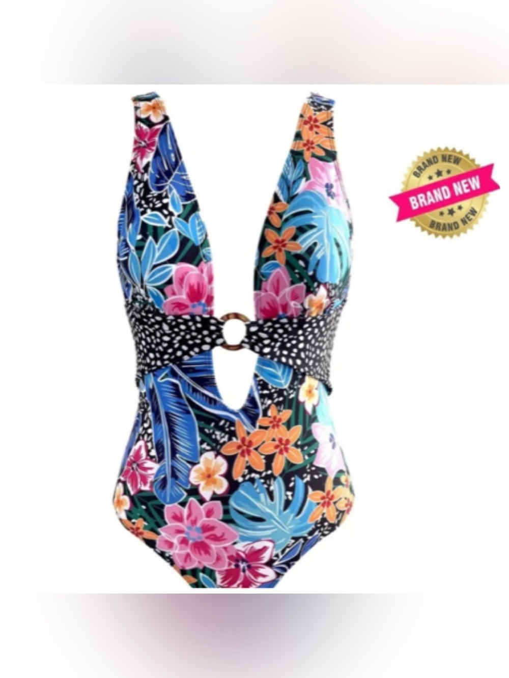 Stunning OnePiece Swimsuit Floral pattern
